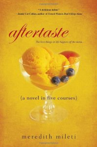Aftertaste novel book cover